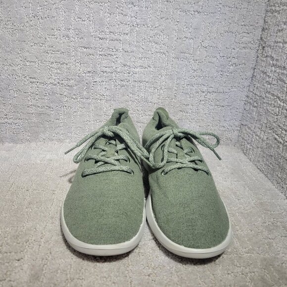 Allbirds Mizzles Men's Size US 11 Thunder Green Merino Wool Runner Sneakers - Picture 2 of 8